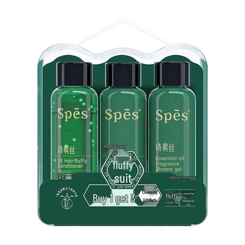Spes Fluffy Travel Hair & Body Care Kit
Spes Fluffy Travel Hair & Body Care Kit
