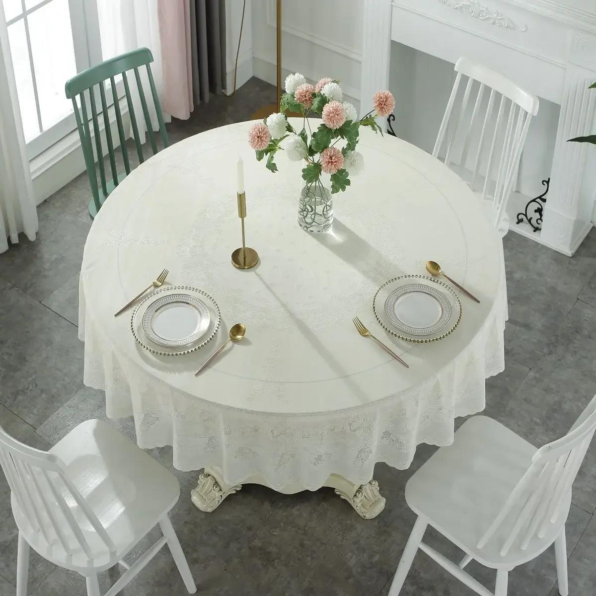 Многоразмерная настольная ткань для горячего тиснения из ПВХ, водонепроницаемая, маслостойкая, не стираемая, круглый коврик для стола, утолщенная бытовая ткань для обеденного стола Diameter 132cm
Многоразмерная настольная ткань для горячего тиснения из ПВХ, водонепроницаемая, маслостойкая, не стираемая, круглый коврик для стола, утолщенная бытовая ткань для обеденного стола Diameter 132cm