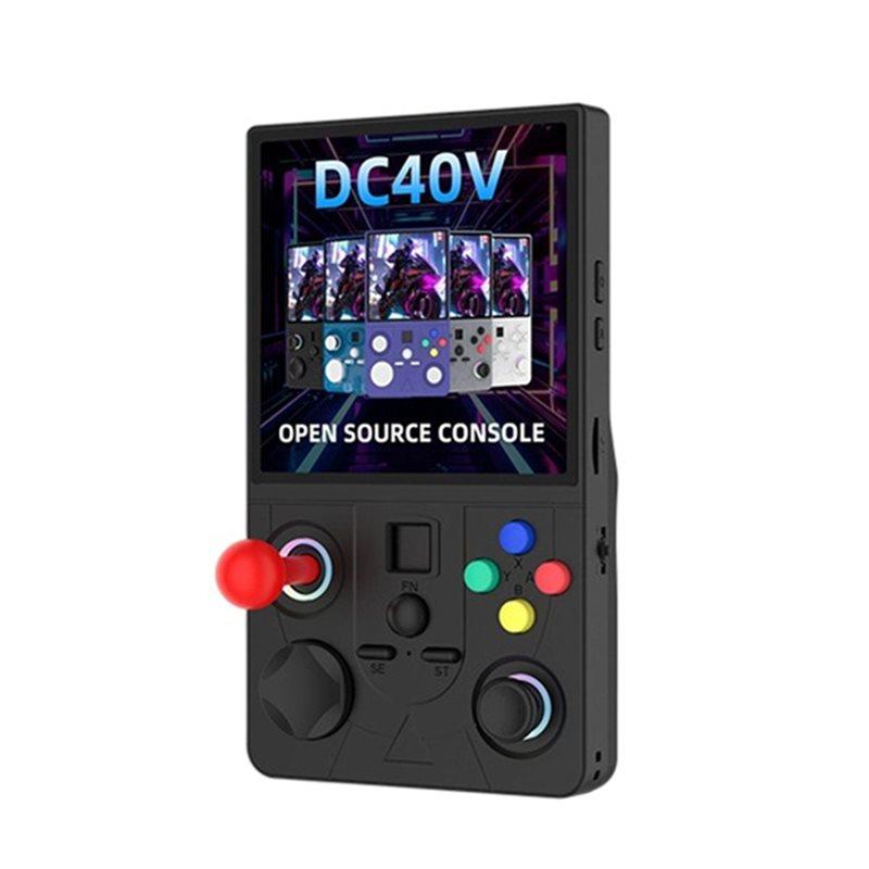 DC40V Retro Handheld Game Console 4.0 Inch IPS Screen Linux Wifi Gamepad Support RGB Light Effects 30+ Emulators чорний
DC40V Retro Handheld Game Console 4.0 Inch IPS Screen Linux Wifi Gamepad Support RGB Light Effects 30+ Emulators чорний