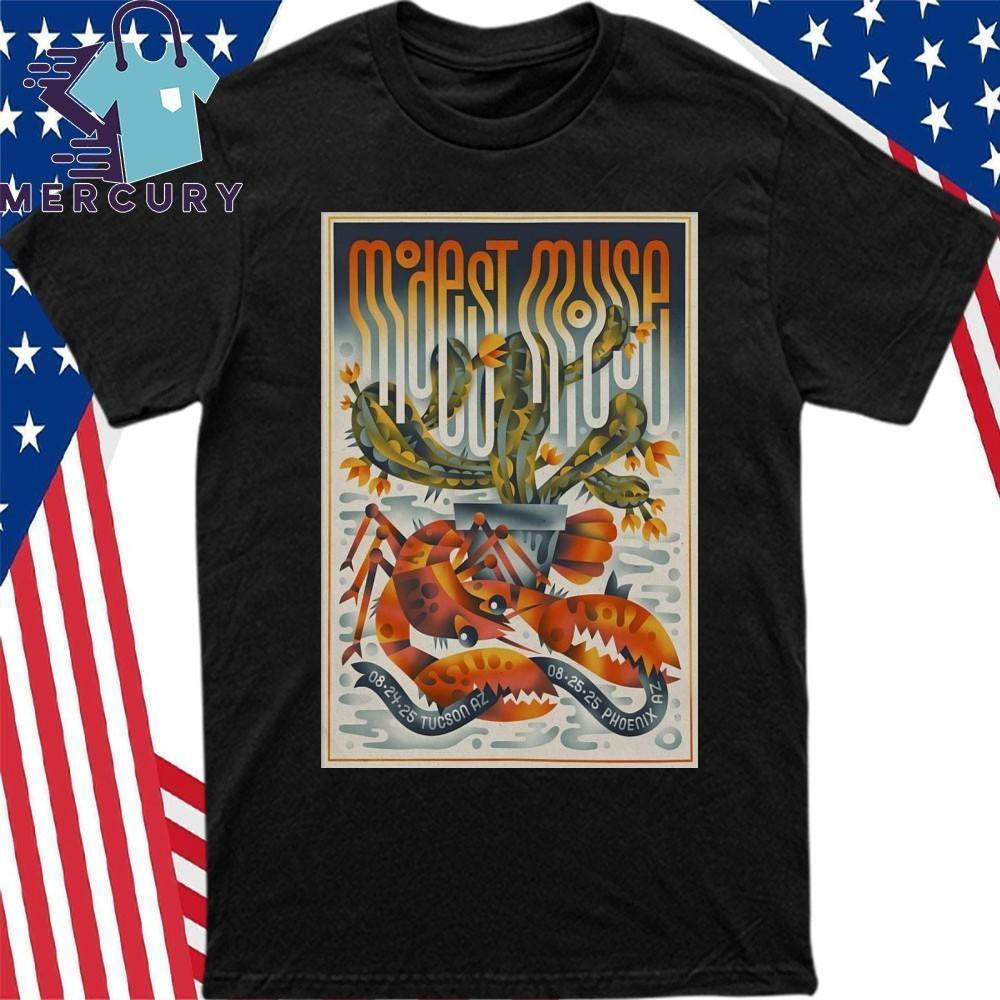 Modest Mouse Aug 24 2025 Rialto Theatre In Tucson AZ Poster Shirt Unisex T-Shirt XL
Modest Mouse Aug 24 2025 Rialto Theatre In Tucson AZ Poster Shirt Unisex T-Shirt XL