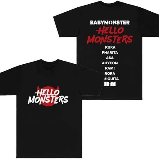 2026 Korean Babymonster T-Shirts Hello Monsters World Tour Merch Tee Cosplay Unisex Fashion Crewneck Short Sleeve Top S бежевий
2026 Korean Babymonster T-Shirts Hello Monsters World Tour Merch Tee Cosplay Unisex Fashion Crewneck Short Sleeve Top S бежевий