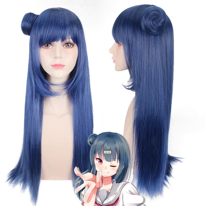 70 см LoveLive Sunshine Tsushima Yoshiko парик косплей костюм Love Live Aqour Yohane женские волосы для фильмов Хэллоуин ролевые игры парики 70CM темно-синий
70 см LoveLive Sunshine Tsushima Yoshiko парик косплей костюм Love Live Aqour Yohane женские волосы для фильмов Хэллоуин ролевые игры парики 70CM темно-синий