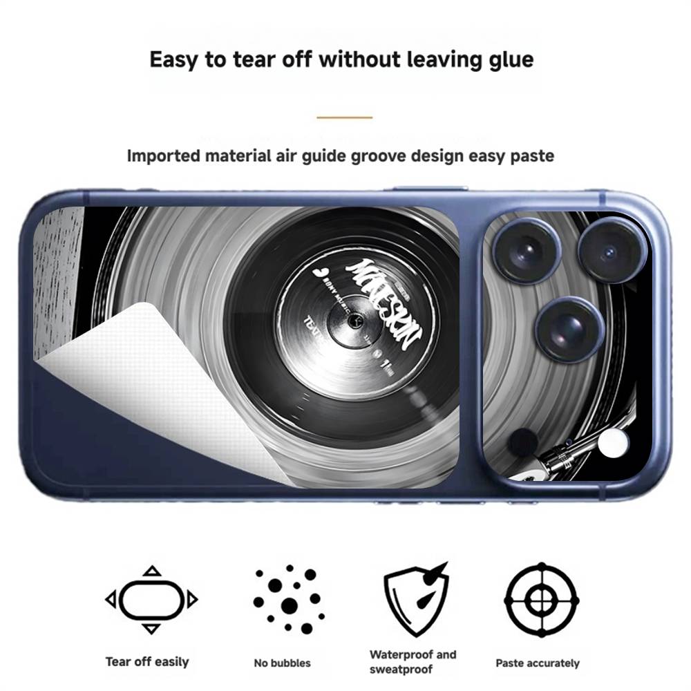 Rock Band M-ManeskinS Skin Sticker for iPhone 17Pro/Pro Max Decal Protective Film for Back, Frame, Camera(Not Phone Case) iPhone 17 Pro
Rock Band M-ManeskinS Skin Sticker for iPhone 17Pro/Pro Max Decal Protective Film for Back, Frame, Camera(Not Phone Case) iPhone 17 Pro