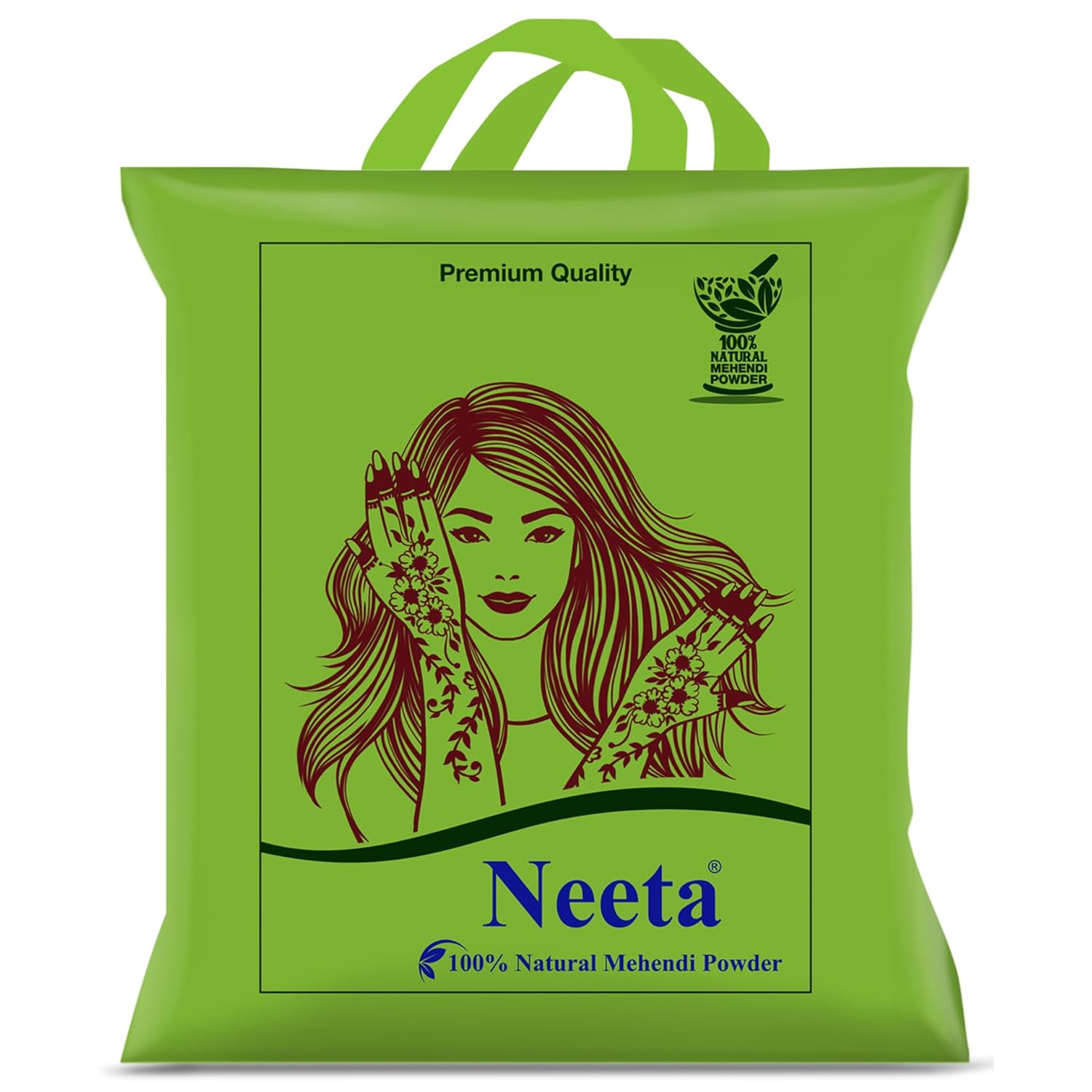 Neeta 100% Natural Henna Powder 250gm Pack of 1 for Hair Coloring, Deep Conditioning & Mehendi Designs
Neeta 100% Natural Henna Powder 250gm Pack of 1 for Hair Coloring, Deep Conditioning & Mehendi Designs