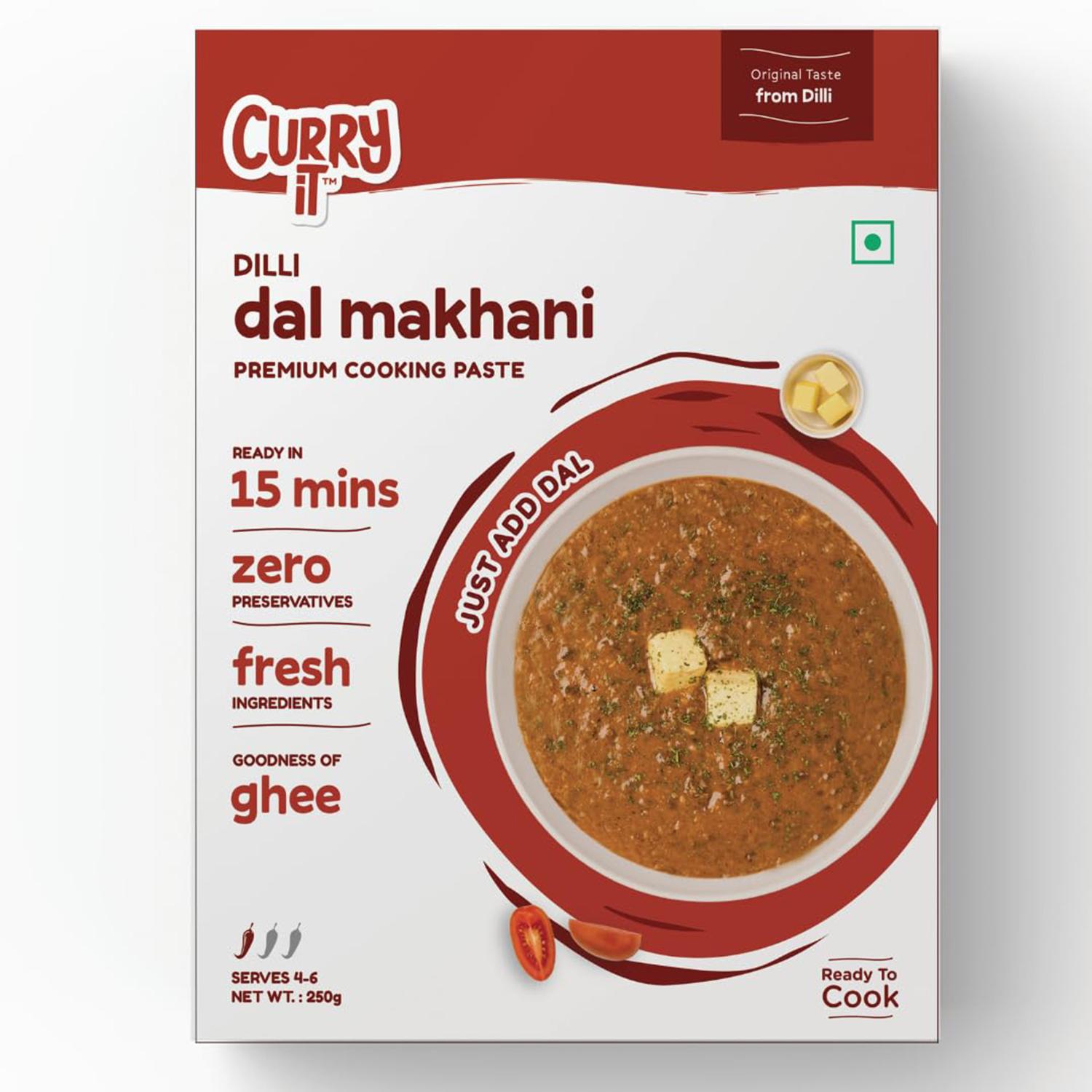 CURRYiT Dilli Dal Makhni Паста карри быстрого приготовления, просто добавьте дал, готовая к приготовлению, 8,8 унции 8.8 oz
CURRYiT Dilli Dal Makhni Паста карри быстрого приготовления, просто добавьте дал, готовая к приготовлению, 8,8 унции 8.8 oz