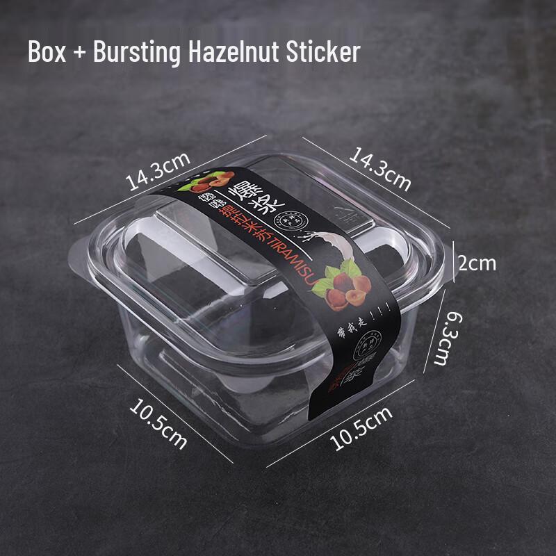 Disposable Mini Cream Puff Box Set
Disposable Mini Cream Puff Box Set