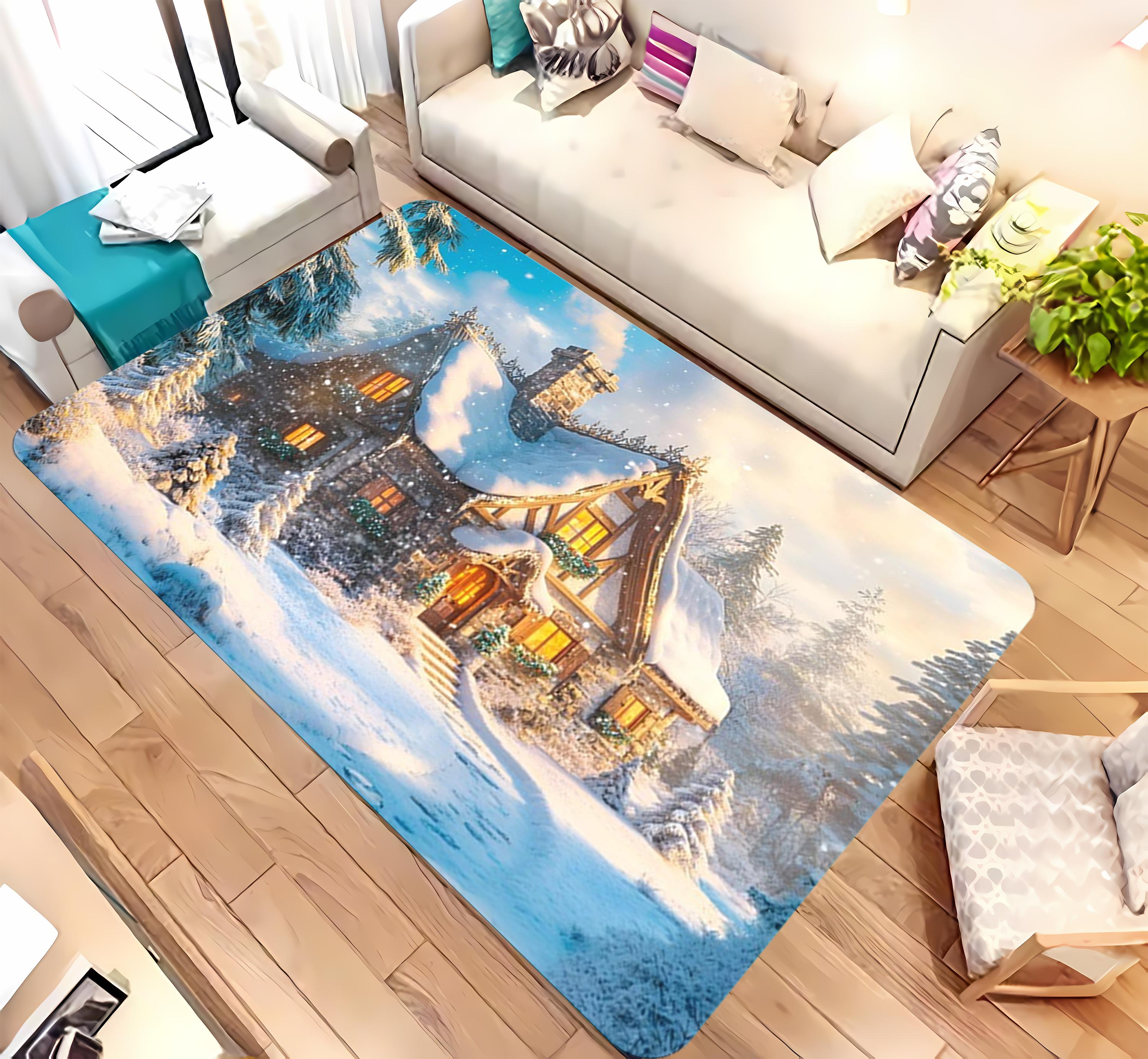 Christmas & New Year s Snowy Town Print Carpet Rug for Living Room Corridor Bedroom Door Mat Kid Room Play Floor Mat Gifts 40cmx60cm
Christmas & New Year s Snowy Town Print Carpet Rug for Living Room Corridor Bedroom Door Mat Kid Room Play Floor Mat Gifts 40cmx60cm