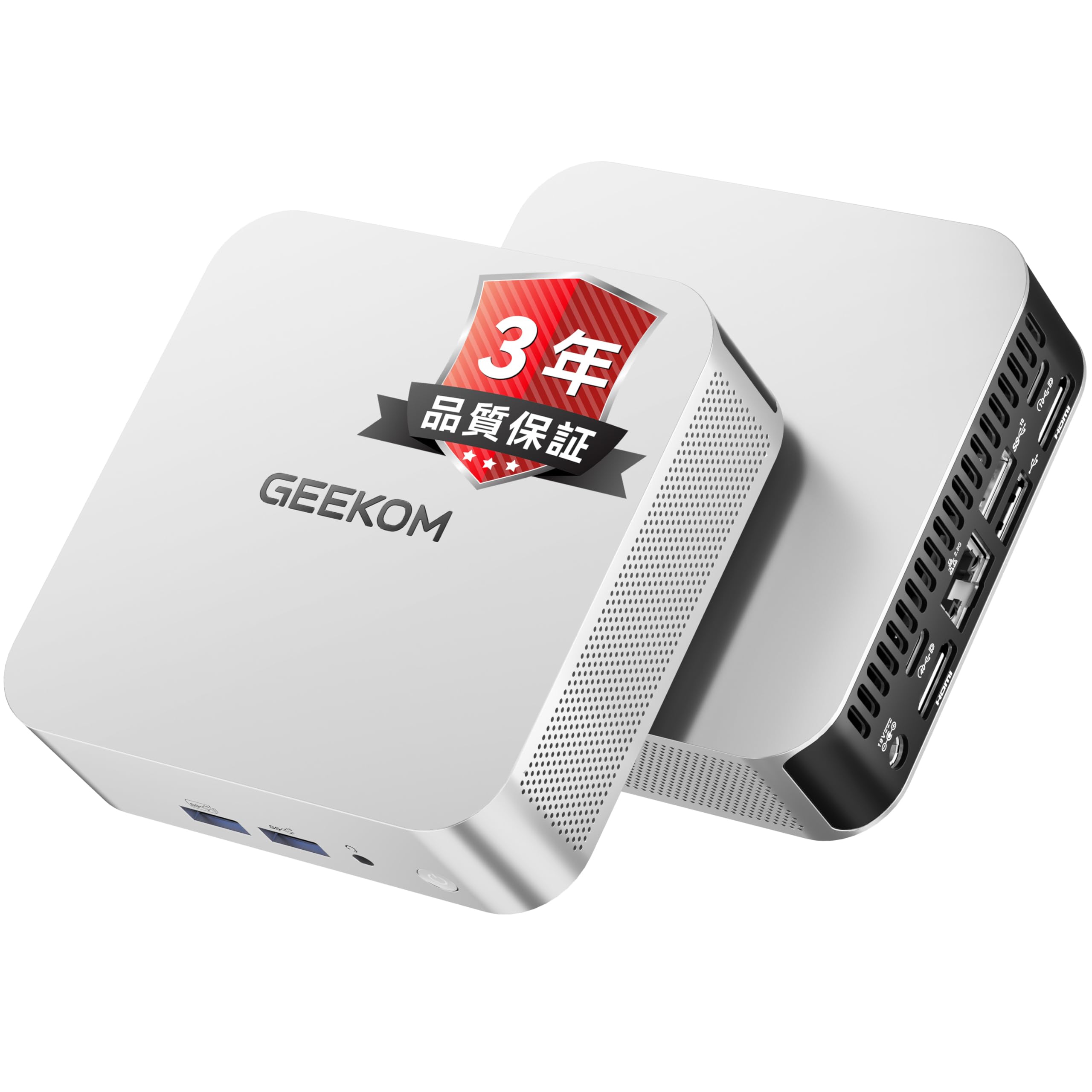 PC of the GEEKOM A6 Mini AMD Ryzen 7 6800H 128GB RAM 6TB SSD Mini PC with Quad Display USB4 for External GPU SD Card Windows 11 WiFi Bluetooth Ideal білий
PC of the GEEKOM A6 Mini AMD Ryzen 7 6800H 128GB RAM 6TB SSD Mini PC with Quad Display USB4 for External GPU SD Card Windows 11 WiFi Bluetooth Ideal білий