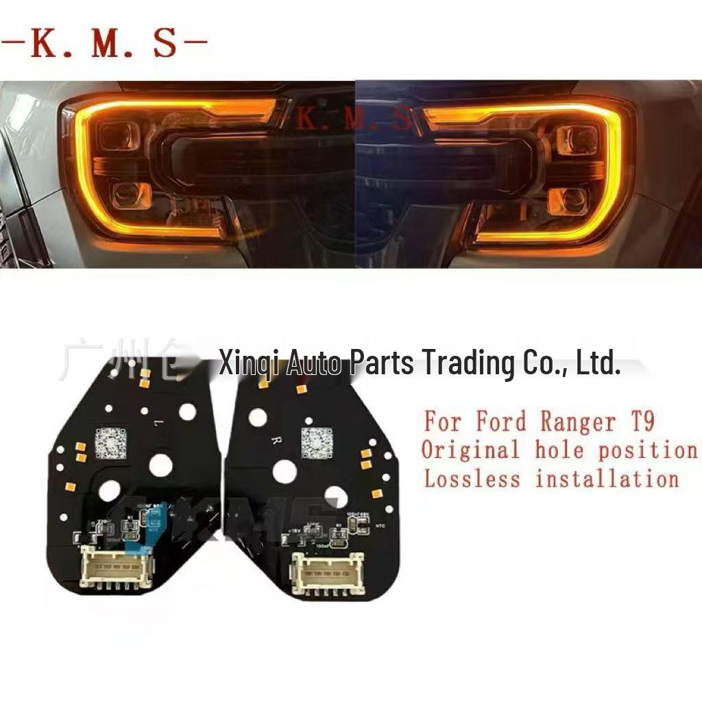 Ford Ranger T9 Daytime Running Light Board with Color-Changing LED (Amber) Aluminum Alloy
Ford Ranger T9 Daytime Running Light Board with Color-Changing LED (Amber) Aluminum Alloy