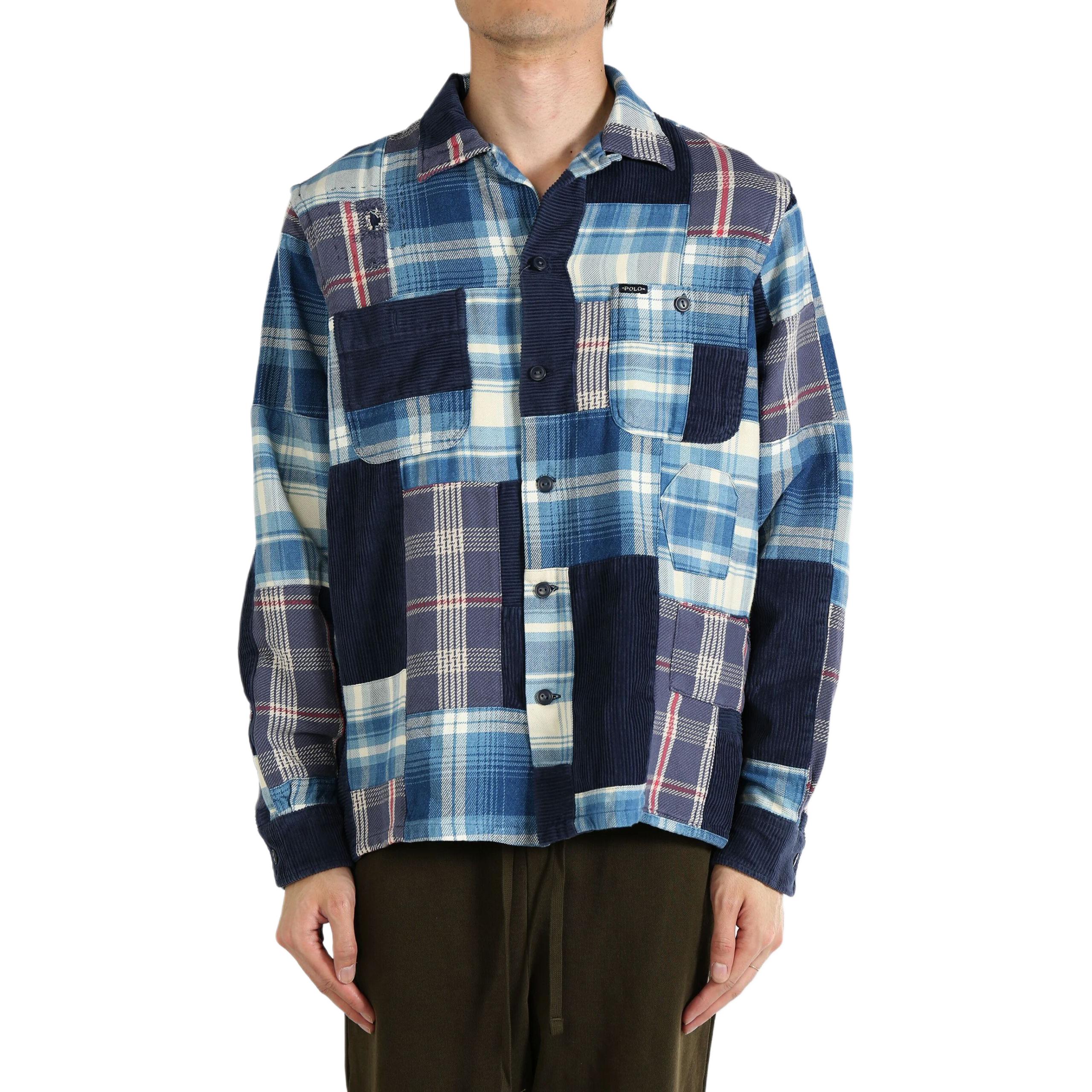 Polo Ralph Lauren FW24 Patchwork Button-Down Long Sleeve Shirt Men shirts Blue 710951173-001 M
Polo Ralph Lauren FW24 Patchwork Button-Down Long Sleeve Shirt Men shirts Blue 710951173-001 M
