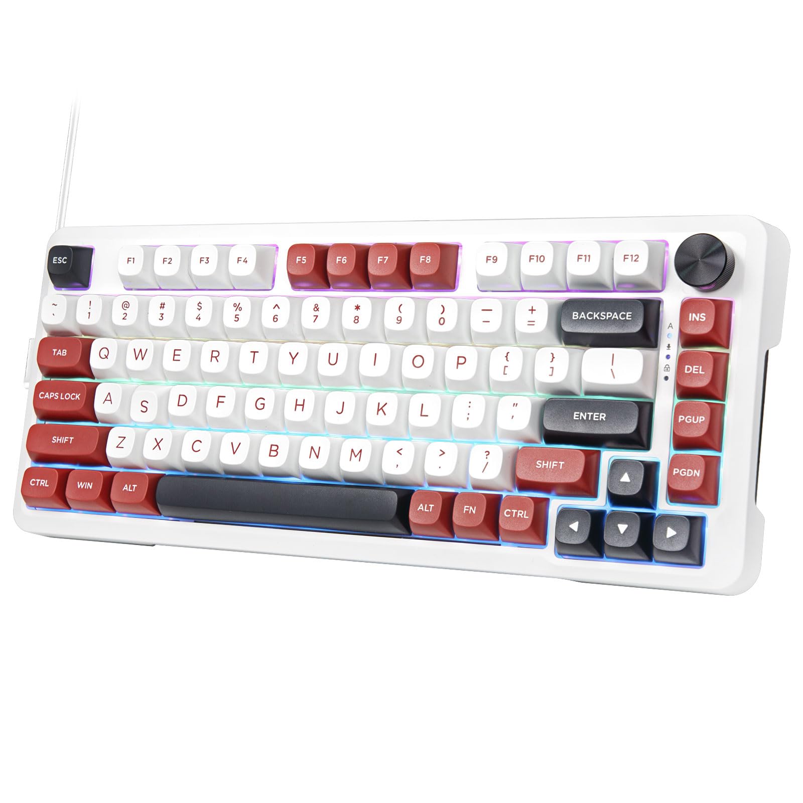 Z82 Gaming Silver Wood Axis Mechanical Hot Lubricated Linear Silver Axis RGB 82 Keys Custom Gaming Keyboard for PC E-Element Keyboard, Keyboard, білий
Z82 Gaming Silver Wood Axis Mechanical Hot Lubricated Linear Silver Axis RGB 82 Keys Custom Gaming Keyboard for PC E-Element Keyboard, Keyboard, білий