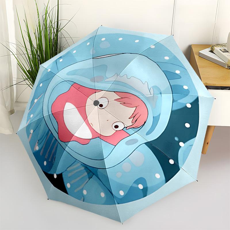 1PC Ponyo Automatic Open/Close Umbrella, 8-Rib Sturdy Frame, Durable Canopy, Highquality Construction, Fashion Lovers yy250920033
1PC Ponyo Automatic Open/Close Umbrella, 8-Rib Sturdy Frame, Durable Canopy, Highquality Construction, Fashion Lovers yy250920033