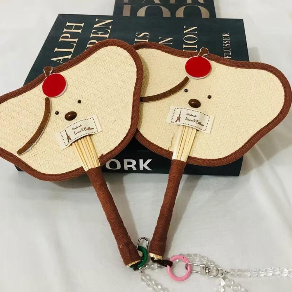 Decorative Straw Woven Fans Handmade Cute Summer Fan Bear Handheld Fan Home Decoration жёлтый
Decorative Straw Woven Fans Handmade Cute Summer Fan Bear Handheld Fan Home Decoration жёлтый