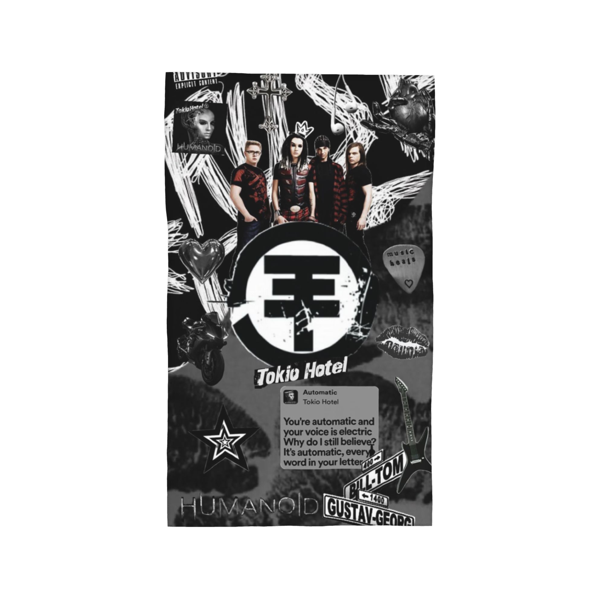 Tokio Hotel Мягкое лицевое полотенце Быстросохнущее для бассейна и ванны Хлопковые полотенца Впитывающие W40*H60(CM)
Tokio Hotel Мягкое лицевое полотенце Быстросохнущее для бассейна и ванны Хлопковые полотенца Впитывающие W40*H60(CM)