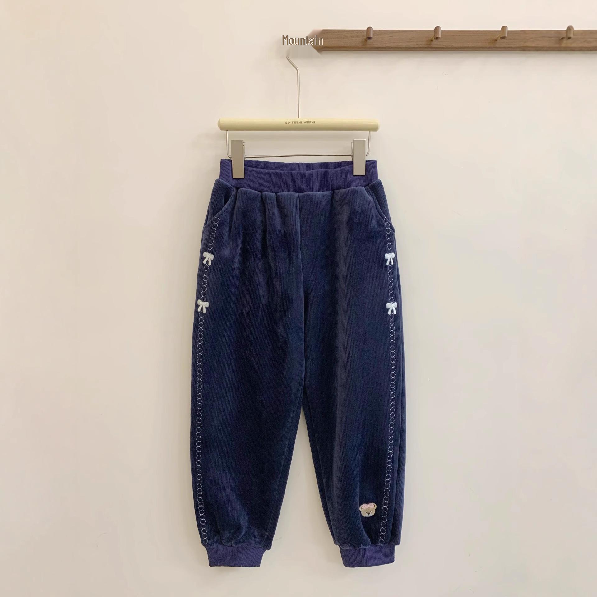 HBLL Winter New Arrival Girls Stylish Fleece-Lined Casual Trousers for Toddlers & Kids (HBLL25-4-26) 150 cm темно-синього кольору
HBLL Winter New Arrival Girls Stylish Fleece-Lined Casual Trousers for Toddlers & Kids (HBLL25-4-26) 150 cm темно-синього кольору