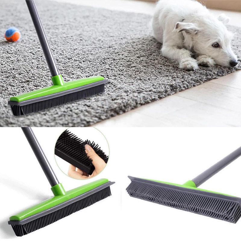 Pet Hair Removal Broom - Magic Carpet & Floor Sweeper for Dog Hair, Non-Stick & Refreshing Single Brush Head
Pet Hair Removal Broom - Magic Carpet & Floor Sweeper for Dog Hair, Non-Stick & Refreshing Single Brush Head
