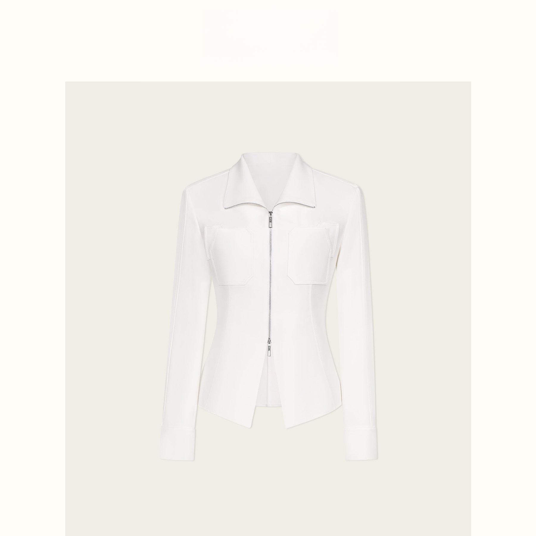 2026 Spring Virtual Character Waist-Cinching Double Zipper Shirt with Wide-Leg Pleated Pants Large
2026 Spring Virtual Character Waist-Cinching Double Zipper Shirt with Wide-Leg Pleated Pants Large