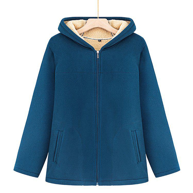 Grandma s Autumn & Winter Fleece Jacket: Thickened Hooded Lamb Wool Top for 60-70 Year Olds L Under 50 kg джинсовый синий
Grandma s Autumn & Winter Fleece Jacket: Thickened Hooded Lamb Wool Top for 60-70 Year Olds L Under 50 kg джинсовый синий