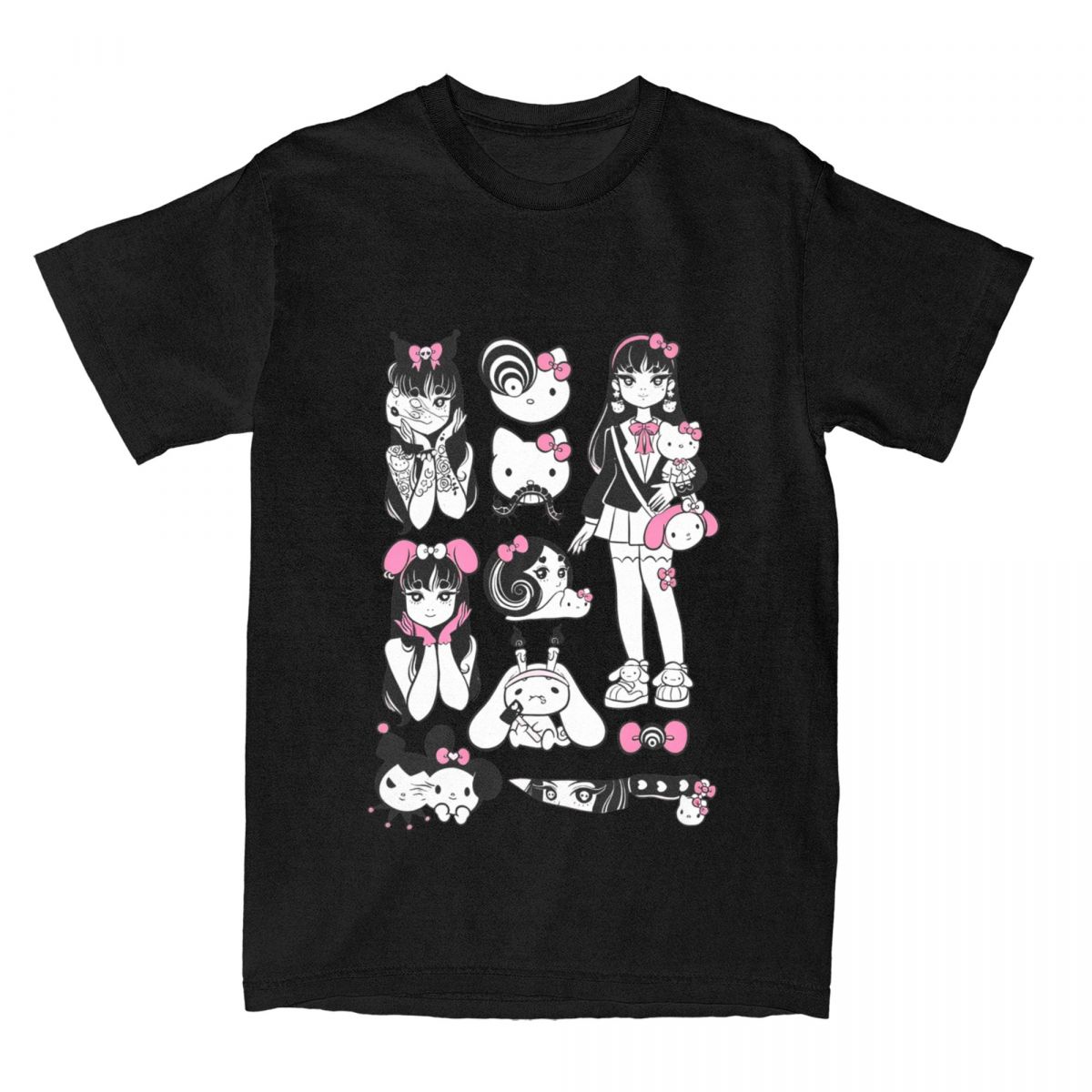 Футболка Junji Ito Tomie X Hello Kitty Тренд Футболки Короткий рукав Стритвир Футболка Летний Хлопок Круглый вырез Размер 100-4XL Одежда S
Футболка Junji Ito Tomie X Hello Kitty Тренд Футболки Короткий рукав Стритвир Футболка Летний Хлопок Круглый вырез Размер 100-4XL Одежда S
