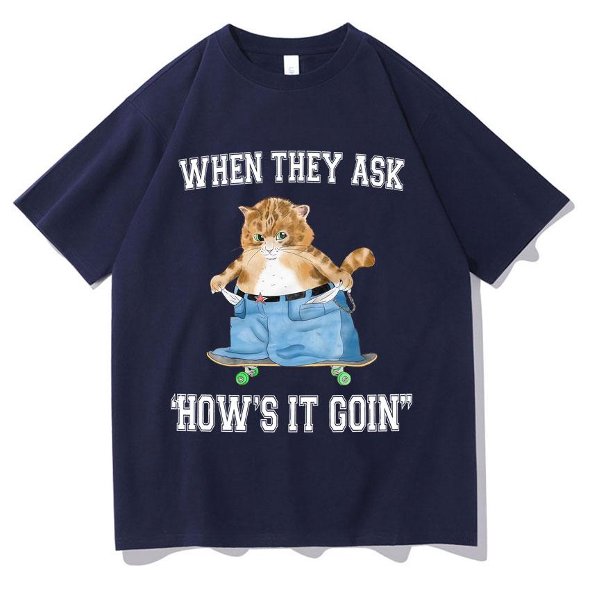 Funny Cat Fans When They Ask Whats Going on Tshirts Mens Graphics Fashion Hiphop Cotton Tops Millennium Bug Short Sleeves 4XL
Funny Cat Fans When They Ask Whats Going on Tshirts Mens Graphics Fashion Hiphop Cotton Tops Millennium Bug Short Sleeves 4XL