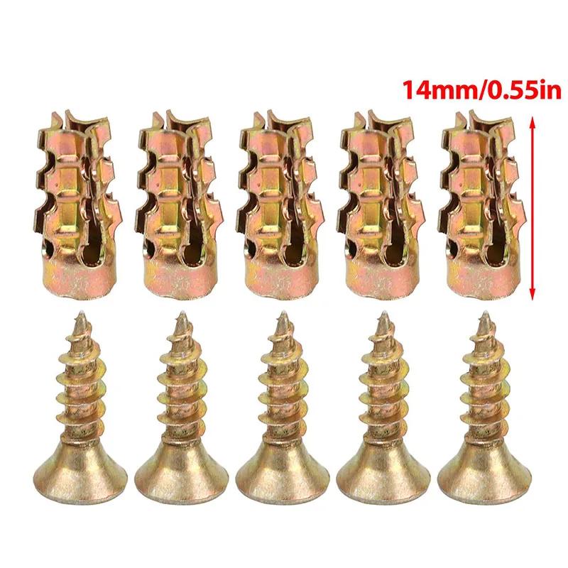 Heavy Duty Hollow Wall Anchors With Screw Metal Self Tapping Screw Drywall Drilling Plug For Plasterboard Concrete Fastener Bolt 5 Sets
Heavy Duty Hollow Wall Anchors With Screw Metal Self Tapping Screw Drywall Drilling Plug For Plasterboard Concrete Fastener Bolt 5 Sets