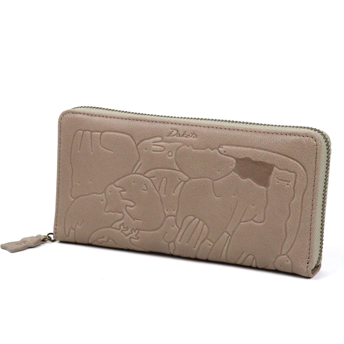 Dakota Genuine Leather Long Wallet with Design Size 0030192 Women s Zip-Around (Gray, 11)
Dakota Genuine Leather Long Wallet with Design Size 0030192 Women s Zip-Around (Gray, 11)