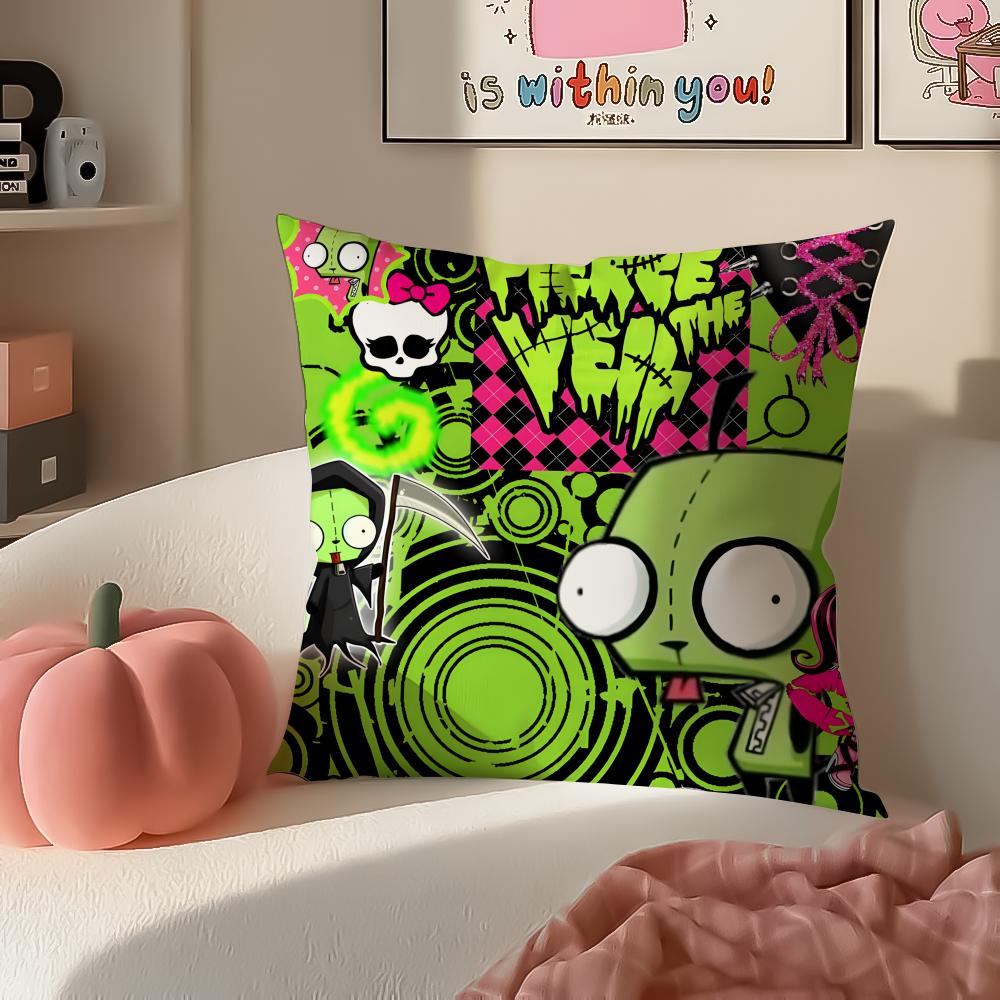 Weird Wacky Absurd Animated Series IInvader Zim Cushion Cover Pillowcase Short Plush Invisible zipper Room Sofa Cushion Cover 30X30cm
Weird Wacky Absurd Animated Series IInvader Zim Cushion Cover Pillowcase Short Plush Invisible zipper Room Sofa Cushion Cover 30X30cm