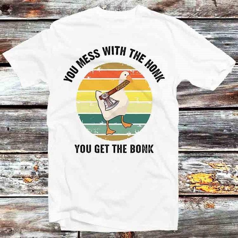 230 Gsm 100% Cotton Mess With The Honk You Get The Bonk T Shirt Vintage Retro Cool Gift Mens Womens Unisex Cartoon Anime Top Tee B580 XXS белый
230 Gsm 100% Cotton Mess With The Honk You Get The Bonk T Shirt Vintage Retro Cool Gift Mens Womens Unisex Cartoon Anime Top Tee B580 XXS белый