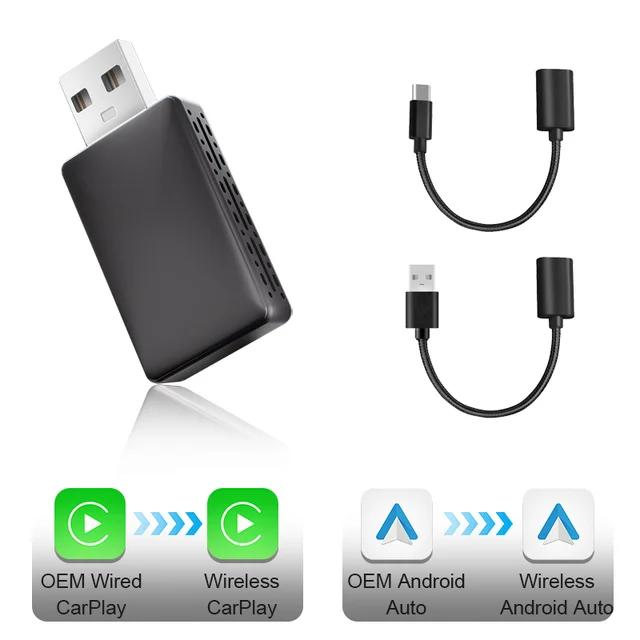 Беспроводной адаптер Android Auto, новейший мини-автомобильный смарт-коробка AI, OEM-проводной адаптер Android Auto для беспроводного USB-адаптера для Toyota Volvo чёрный
Беспроводной адаптер Android Auto, новейший мини-автомобильный смарт-коробка AI, OEM-проводной адаптер Android Auto для беспроводного USB-адаптера для Toyota Volvo чёрный