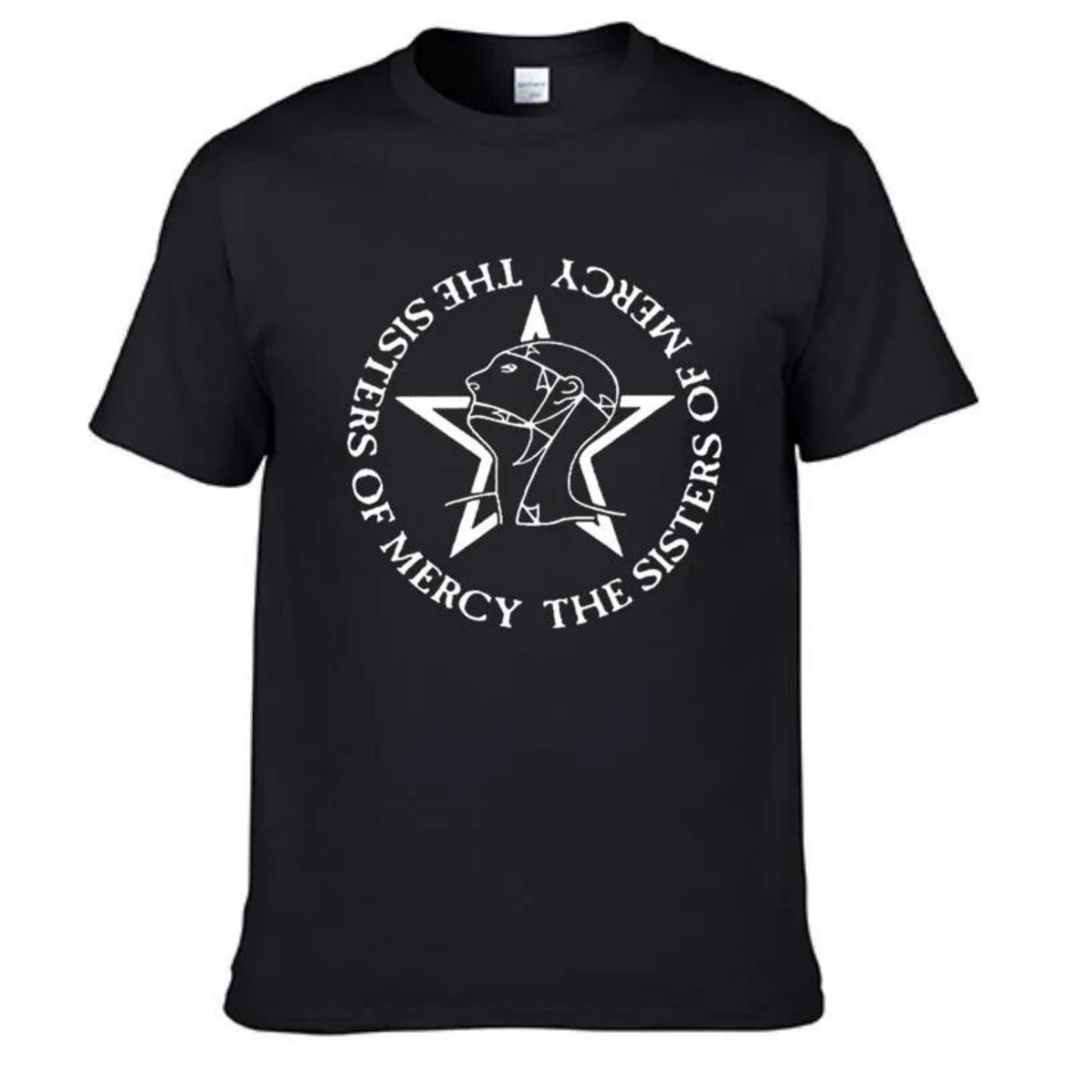 Футболка The Sisters Of Mercy Мужская и женская футболка Пост-панк Готик-рок группа Футболки Хлопковые топы Футболки Модная одежда с коротким рукавом S чёрный
Футболка The Sisters Of Mercy Мужская и женская футболка Пост-панк Готик-рок группа Футболки Хлопковые топы Футболки Модная одежда с коротким рукавом S чёрный