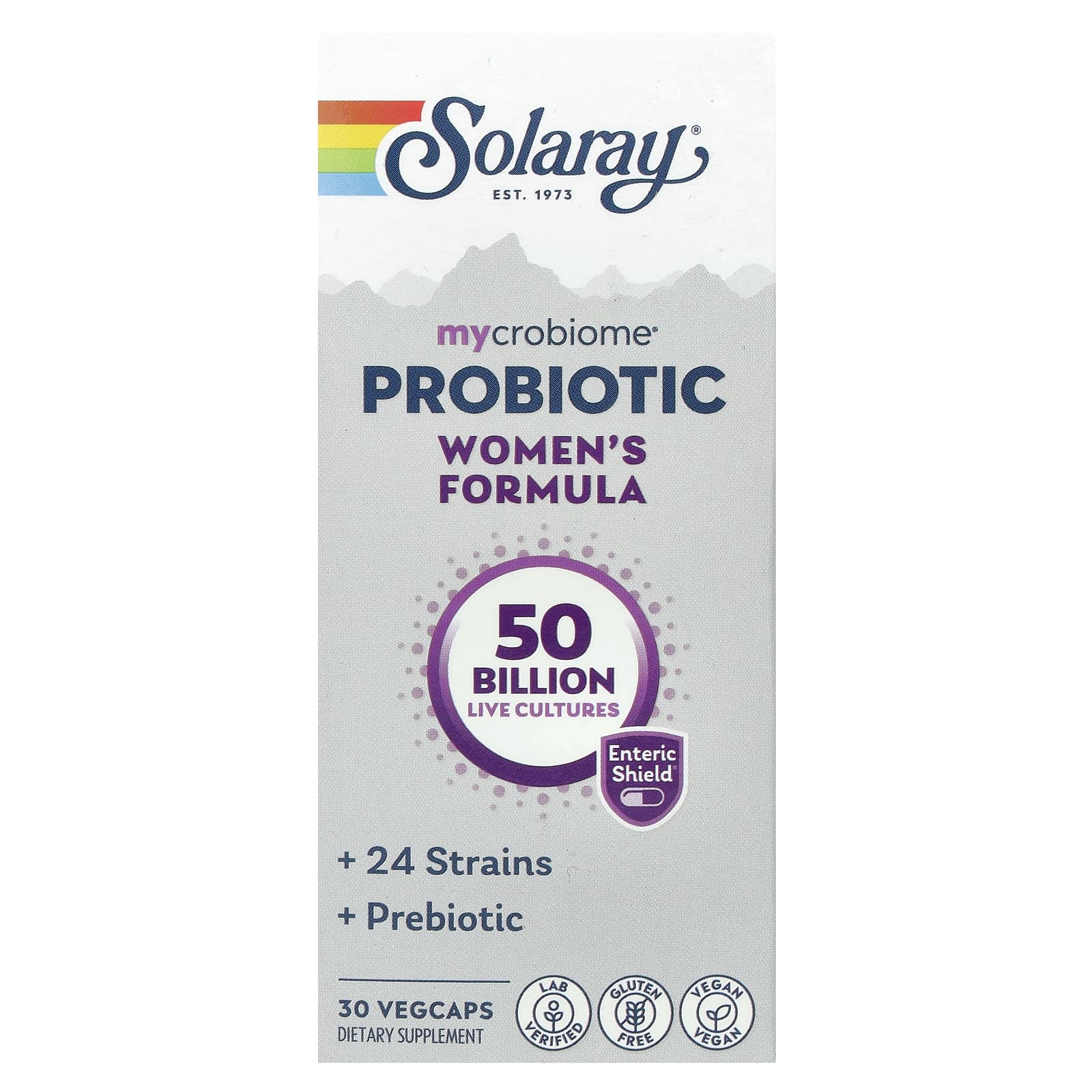 Mycrobiome Probiotic, Women s Formula, 5 Billion, 30 Enteric Coated Veggie Caps
Mycrobiome Probiotic, Women s Formula, 5 Billion, 30 Enteric Coated Veggie Caps