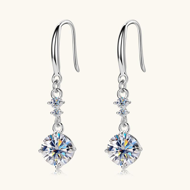 6.5mm Luxury Style High End Moissanite Hook Earrings D VVS1 Delicate Jewelry For Women 6.5mm белый
6.5mm Luxury Style High End Moissanite Hook Earrings D VVS1 Delicate Jewelry For Women 6.5mm белый