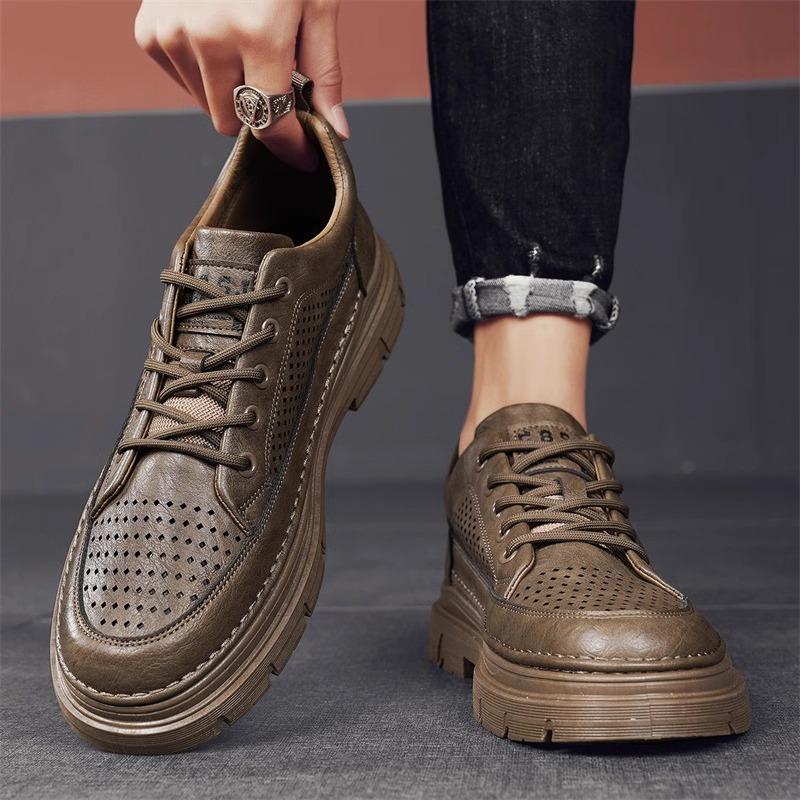 Summer Hollow Breathable Business Casual Black British Board Shoes Low Top Martin Boots Young People s Wide Feet Leather Shoes 44 ready to ship хакі
Summer Hollow Breathable Business Casual Black British Board Shoes Low Top Martin Boots Young People s Wide Feet Leather Shoes 44 ready to ship хакі