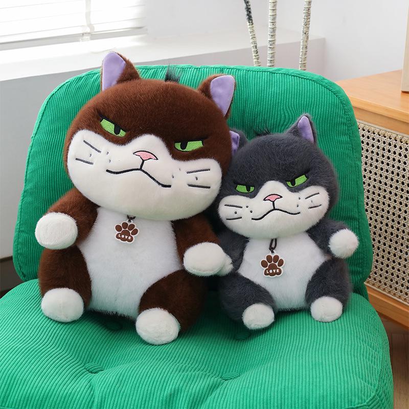 Lucifer Cat Plush Toy - Fun Pillow & Birthday Gift for Kids Small - 25cm, 0.15kg серый
Lucifer Cat Plush Toy - Fun Pillow & Birthday Gift for Kids Small - 25cm, 0.15kg серый
