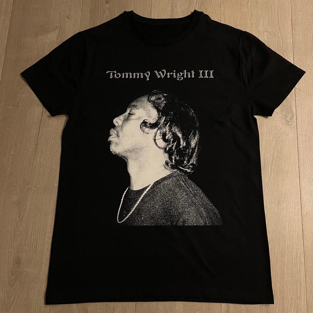 Винтажная черная футболка унисекс из плотного хлопка для концертного тура TOMMY WRIGHT III TT300 XXL
Винтажная черная футболка унисекс из плотного хлопка для концертного тура TOMMY WRIGHT III TT300 XXL