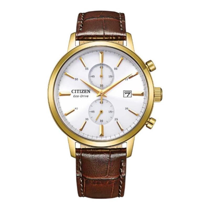 CITIZEN 50m Waterproof Solar Quartz Leather Strap 42mm Men s Watch White Dial CA7062-15A білий
CITIZEN 50m Waterproof Solar Quartz Leather Strap 42mm Men s Watch White Dial CA7062-15A білий