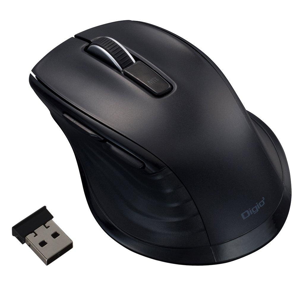 Digio2 F_line 5-Button Blue LED Wireless Mouse, Quiet, Black, 48403
Digio2 F_line 5-Button Blue LED Wireless Mouse, Quiet, Black, 48403