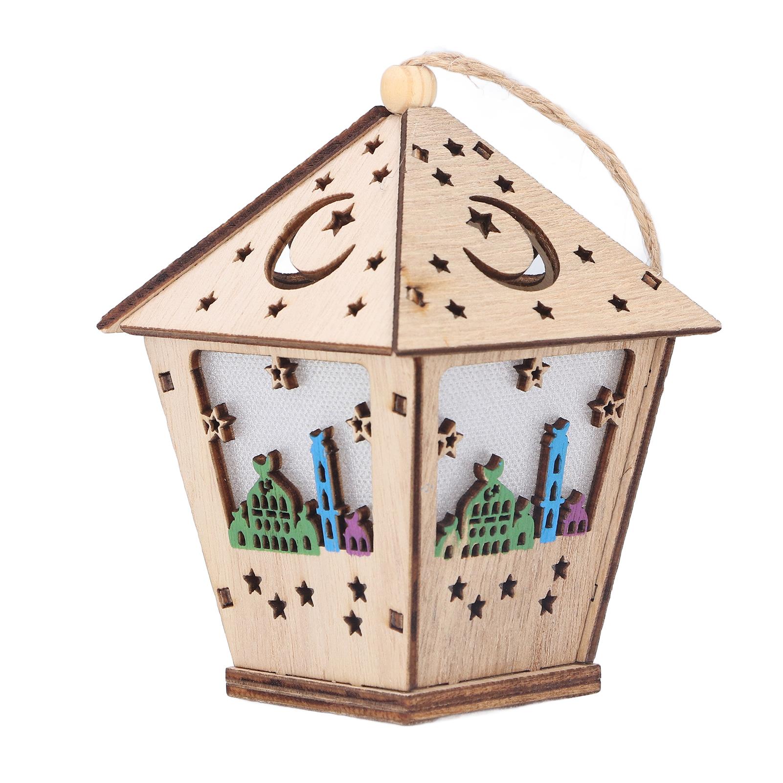 Ramadan Lamp Three Dimensional House Shape Unique Design Hanging Light Wooden Decorative Lamp
Ramadan Lamp Three Dimensional House Shape Unique Design Hanging Light Wooden Decorative Lamp