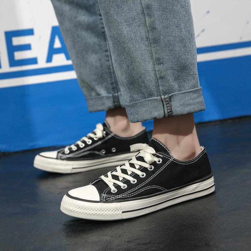1970s canvas shoes men s low-top men s shoes Korean version trendy versatile breathable cloth shoes work shoes casual couple board shoes 39
1970s canvas shoes men s low-top men s shoes Korean version trendy versatile breathable cloth shoes work shoes casual couple board shoes 39