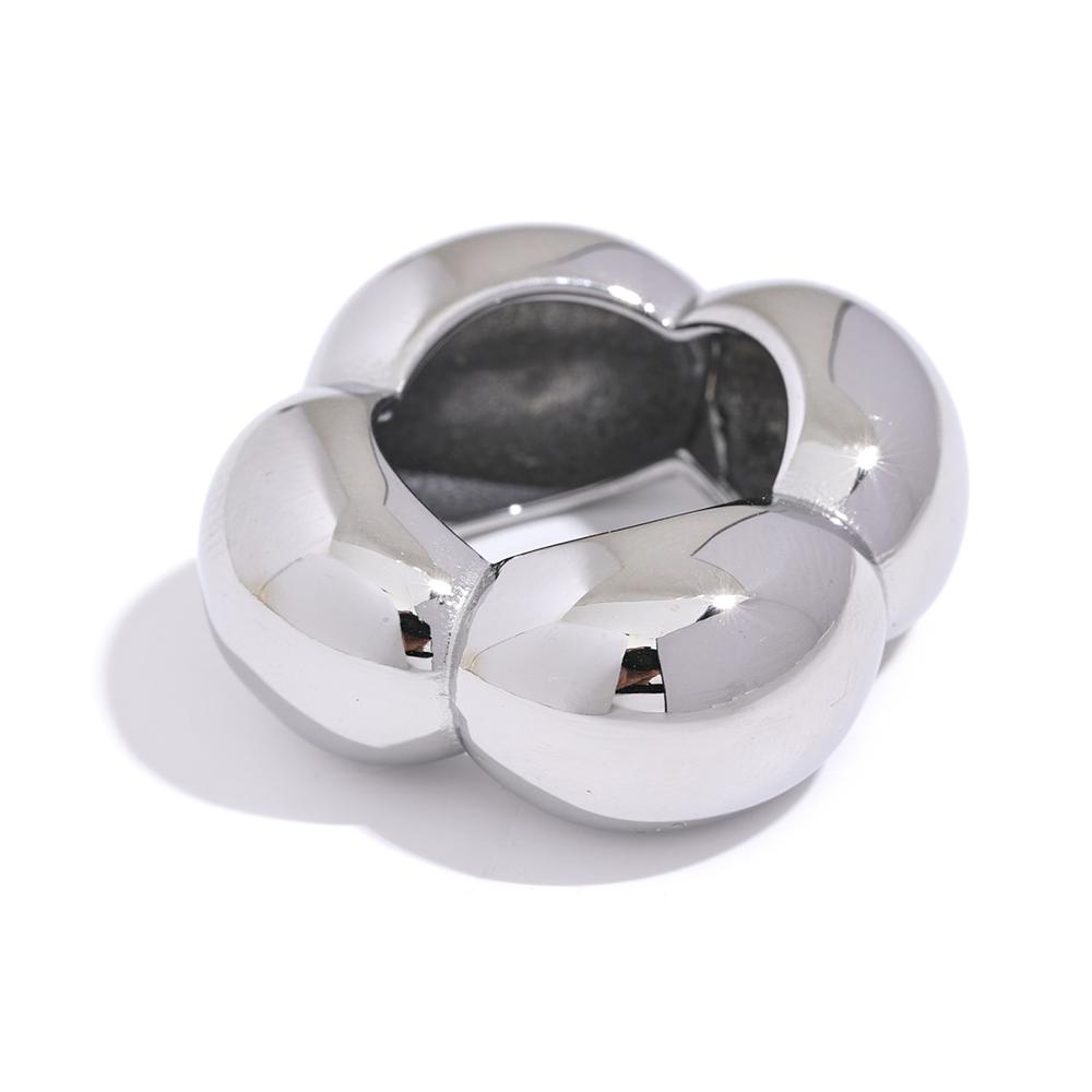 Yhpup 316l Stainless Steel Flower Hollow Big Fashion Statement Ring Waterproof Texture Jewelry Attractive Women Bijoux Gift 6
Yhpup 316l Stainless Steel Flower Hollow Big Fashion Statement Ring Waterproof Texture Jewelry Attractive Women Bijoux Gift 6