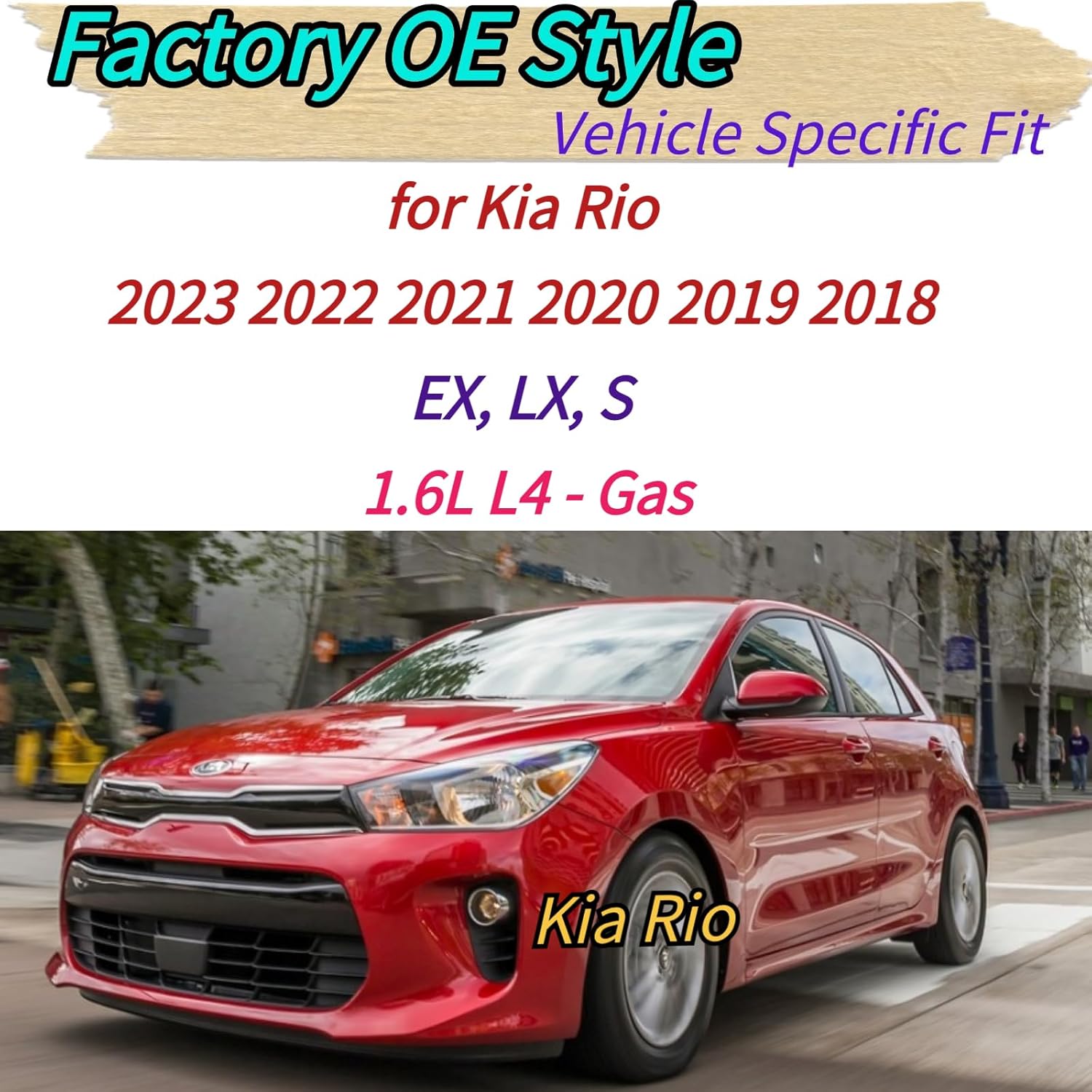 Rear Wiper Blade for Kia Rio 2018-2023 2022 2021 2020 2019 | Exact Fit EX LX S 1.6L L4 - Gas Models | OEM Replacement Rear Back Windshield Wiper
Rear Wiper Blade for Kia Rio 2018-2023 2022 2021 2020 2019 | Exact Fit EX LX S 1.6L L4 - Gas Models | OEM Replacement Rear Back Windshield Wiper