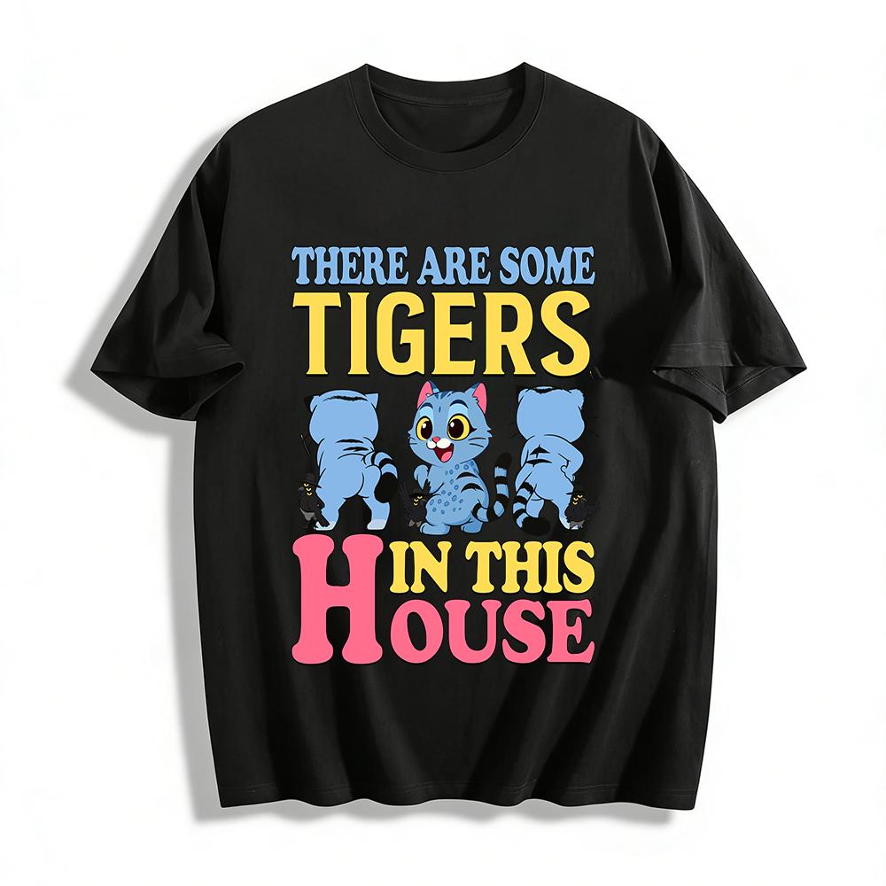 Funny Blue Cat Print Top Family Style Humorous Tiger Meme Casual Loose Crew Neck Short Sleeve T-Shirt Pure cotton T-shirt XXS
Funny Blue Cat Print Top Family Style Humorous Tiger Meme Casual Loose Crew Neck Short Sleeve T-Shirt Pure cotton T-shirt XXS