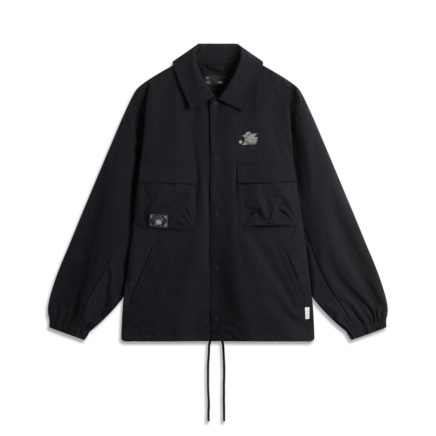Li Ning Sports Lifestyle Series Solid Color Single-Breasted Collar Comfortable Breathable Versatile Loose Jacket Men jackets Black AFDU999-2
Li Ning Sports Lifestyle Series Solid Color Single-Breasted Collar Comfortable Breathable Versatile Loose Jacket Men jackets Black AFDU999-2