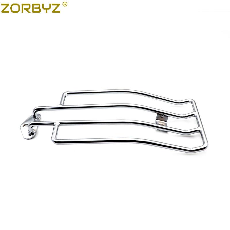 ZORBYZ Motorcycle Chrome Rear Solo Seat Luggage Rack Carrier For Honda Shadow ACE 750 VT750C 1997-2003 2005-2009
ZORBYZ Motorcycle Chrome Rear Solo Seat Luggage Rack Carrier For Honda Shadow ACE 750 VT750C 1997-2003 2005-2009