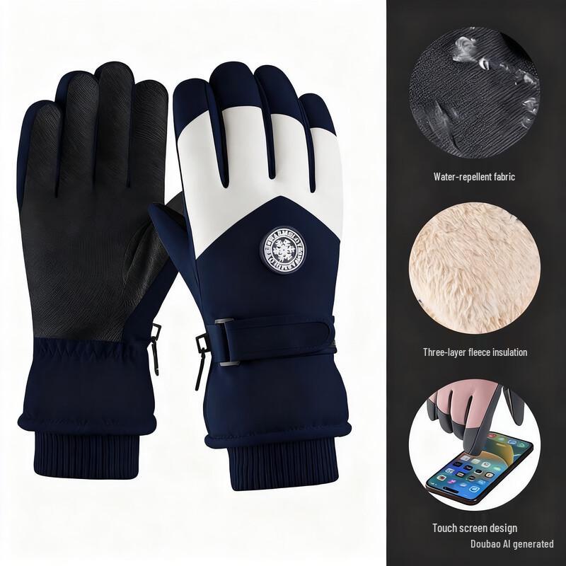 Fumide Men s Waterproof Touchscreen Winter Gloves
Fumide Men s Waterproof Touchscreen Winter Gloves