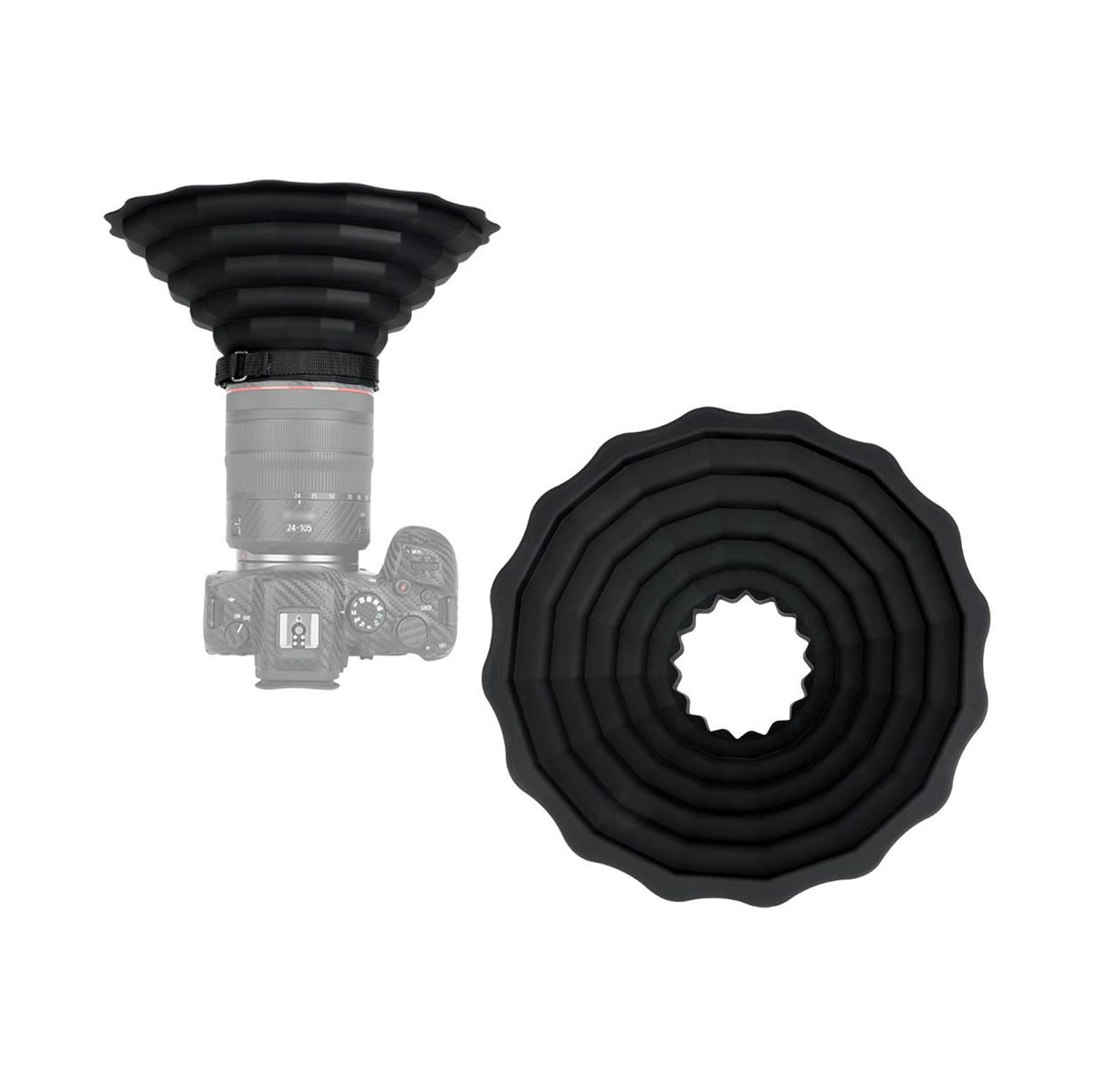 JJC Silicone Lens for Night Scene Photography and Car Window Prevents Window Glass Compatible with Lenses Hood, Anti-Glare, Photography, Reflections, чорний
JJC Silicone Lens for Night Scene Photography and Car Window Prevents Window Glass Compatible with Lenses Hood, Anti-Glare, Photography, Reflections, чорний