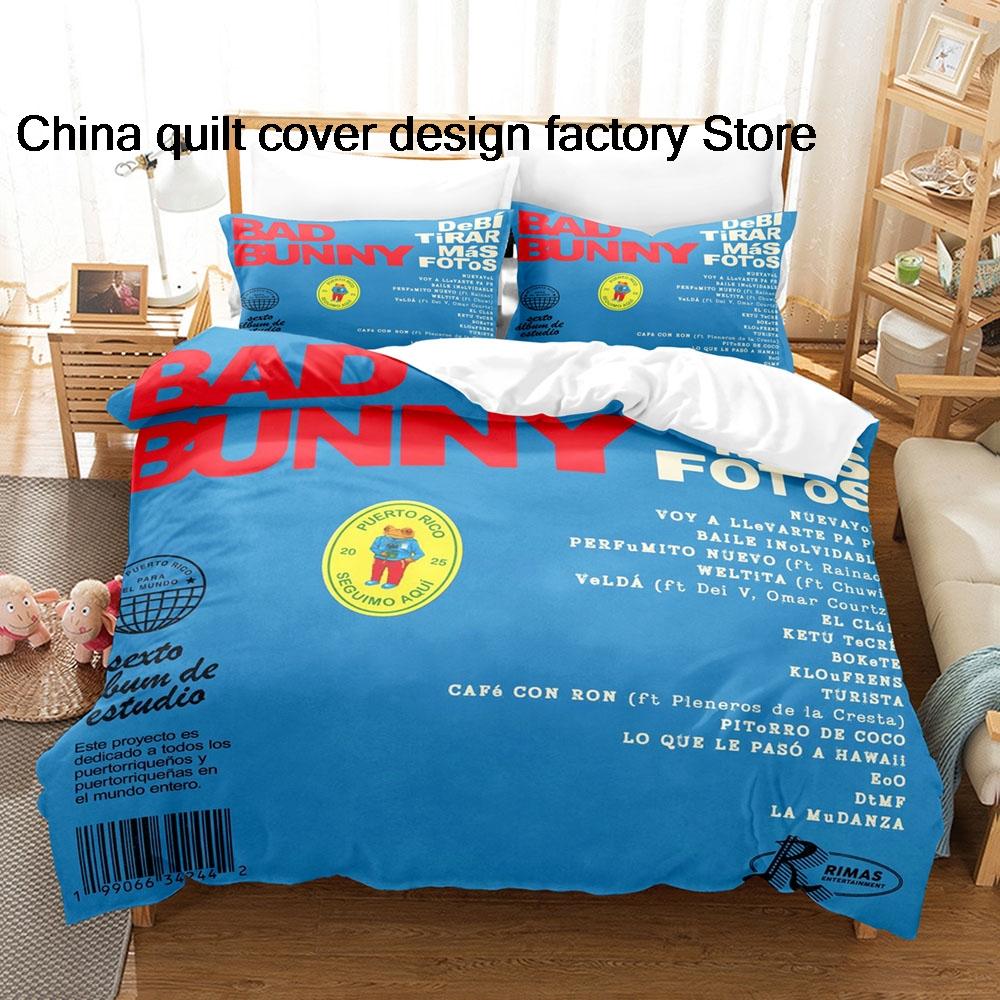 Hot Bad Buny Debi Tirar Mas Fotos Beding Set Single Twin Ful Quen King-Sized Dimensionsd Dimensions Bed Linen Set Adult People Kid Bedrom Duvetcover 120*200cm Single
Hot Bad Buny Debi Tirar Mas Fotos Beding Set Single Twin Ful Quen King-Sized Dimensionsd Dimensions Bed Linen Set Adult People Kid Bedrom Duvetcover 120*200cm Single