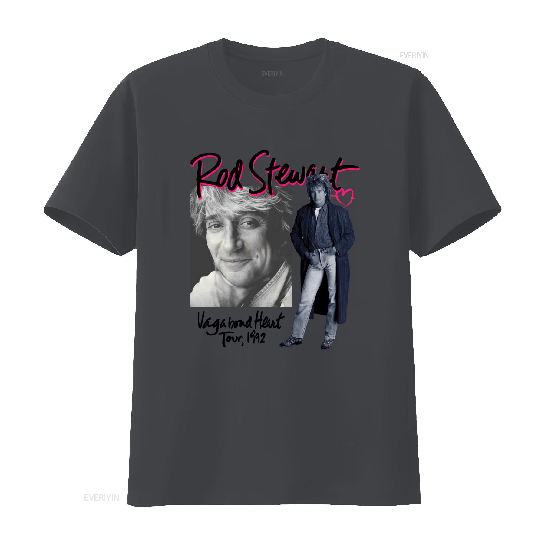 Vintage Rod Stewart T Shirt 1992 Vegabond Heart Tour Concert Print Rock Music Fan vintage Washed Slightly Comfortable 4XL
Vintage Rod Stewart T Shirt 1992 Vegabond Heart Tour Concert Print Rock Music Fan vintage Washed Slightly Comfortable 4XL