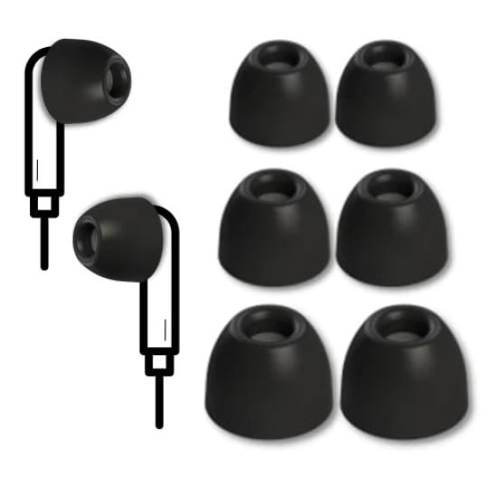 Comply Asian Mix 3 Pairs Pair with Tech Defender Guards for Sound Comfortable and Protection TRZ-100 (New Fit) Earbuds, (S/M/L) Sizes, (1 Each),
Comply Asian Mix 3 Pairs Pair with Tech Defender Guards for Sound Comfortable and Protection TRZ-100 (New Fit) Earbuds, (S/M/L) Sizes, (1 Each),