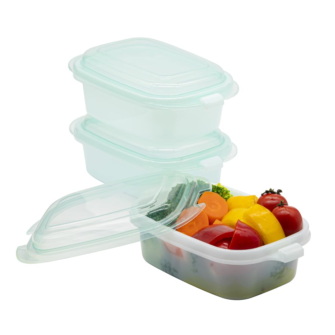 CB Japan Storage Capacity Set of Microwave Dishwasher Microwave Container that can be used as is for dining M3P atomico Container, 470ml, Green, 3,
CB Japan Storage Capacity Set of Microwave Dishwasher Microwave Container that can be used as is for dining M3P atomico Container, 470ml, Green, 3,